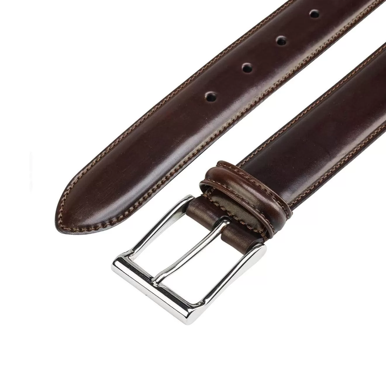 Shell Cordovan | Crockett & Jones Belt - Cordovan