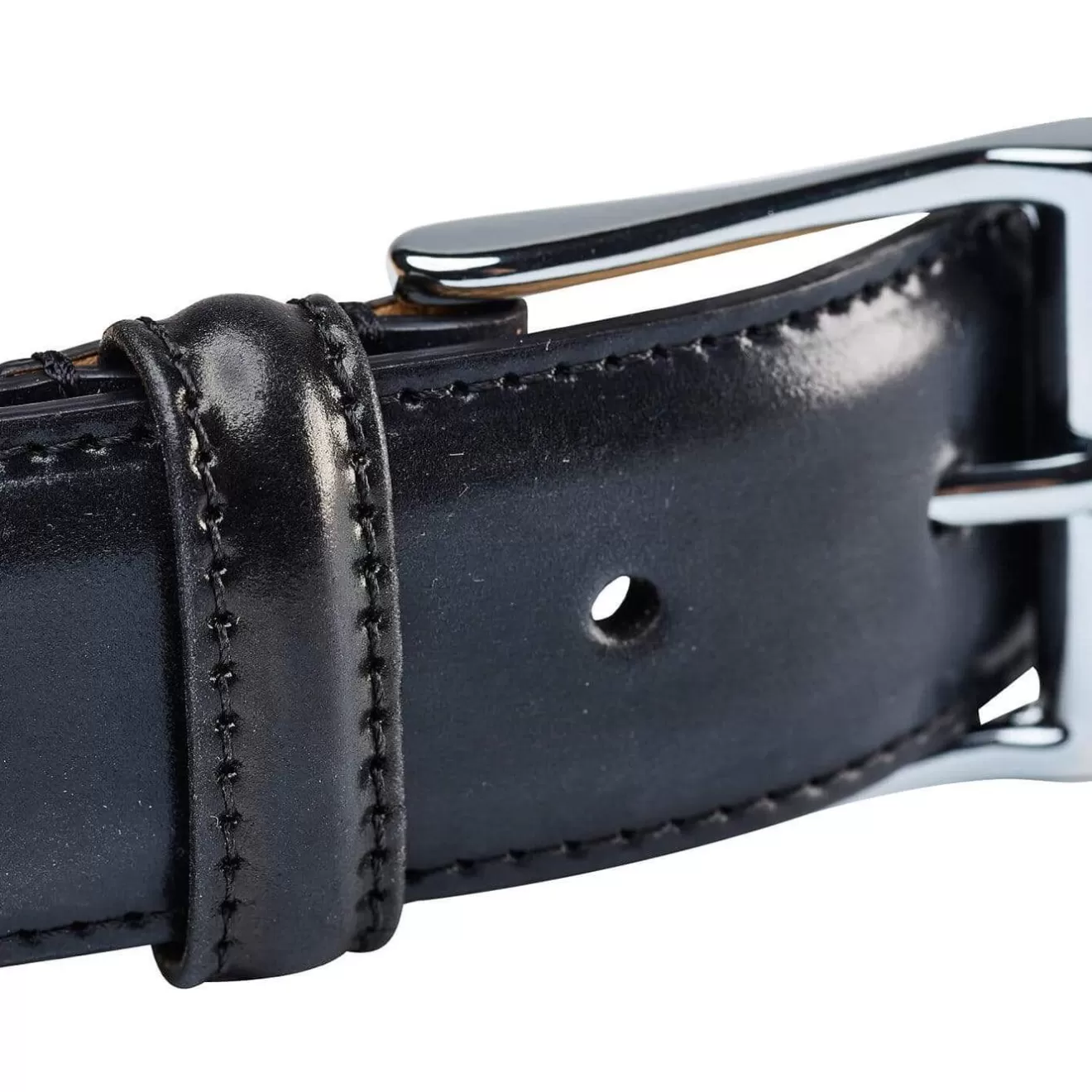 Shell Cordovan | Crockett & Jones Belt - Cordovan