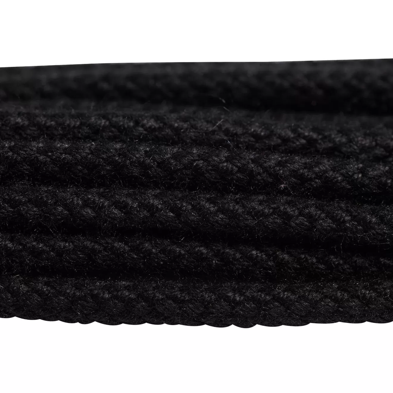 Laces | Crockett & Jones Black Braided Laces - 110cm