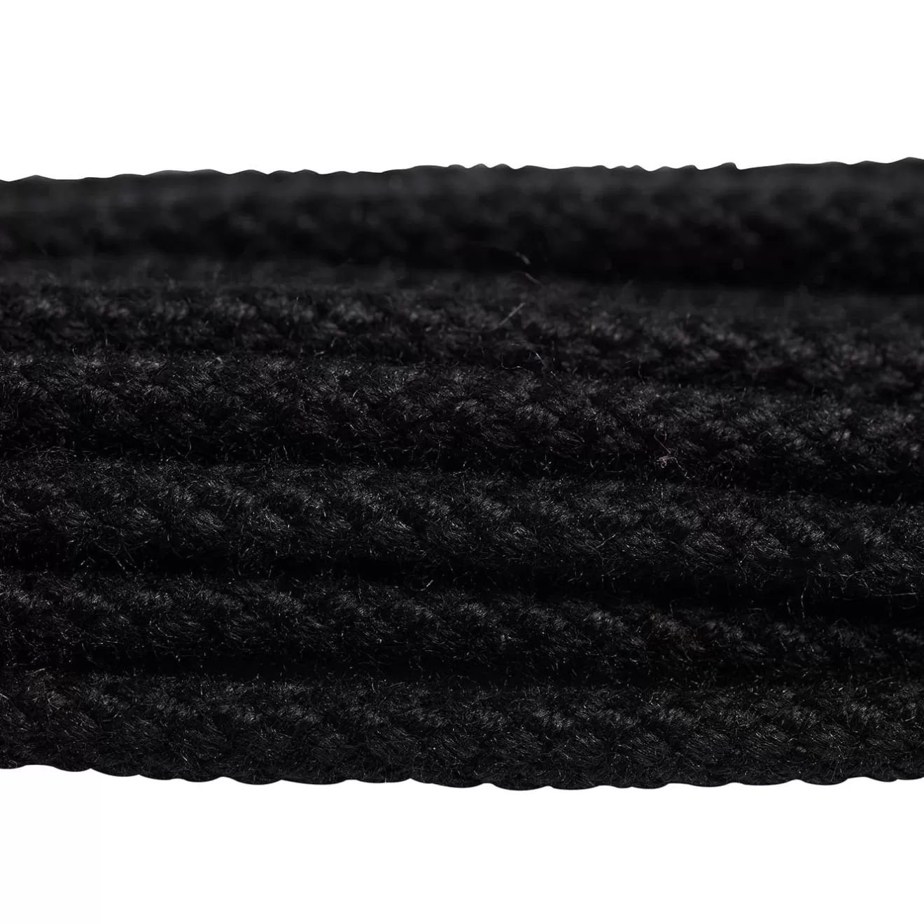 Laces | Crockett & Jones Black Braided Laces - 130cm