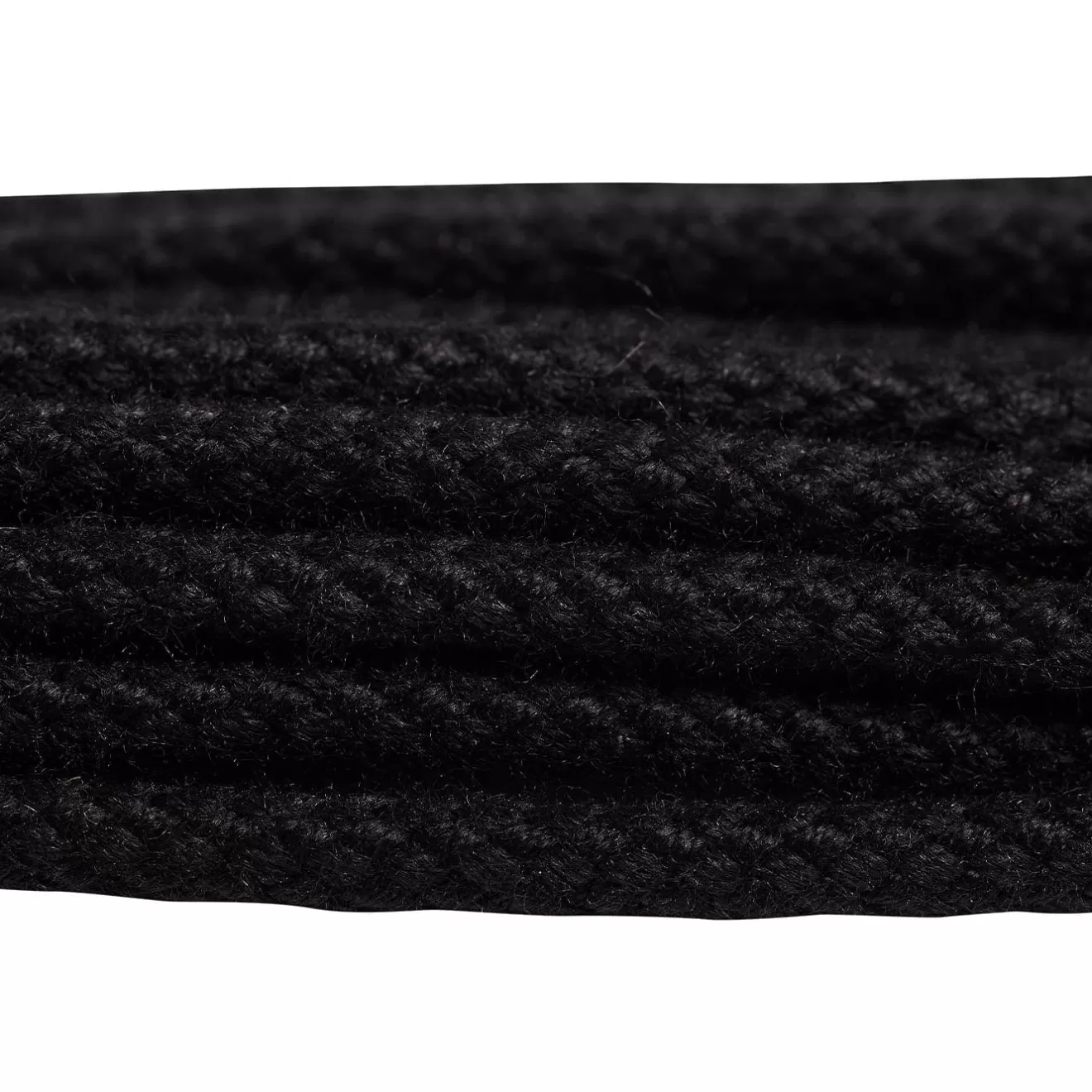 Laces | Crockett & Jones Black Braided Laces - 65cm