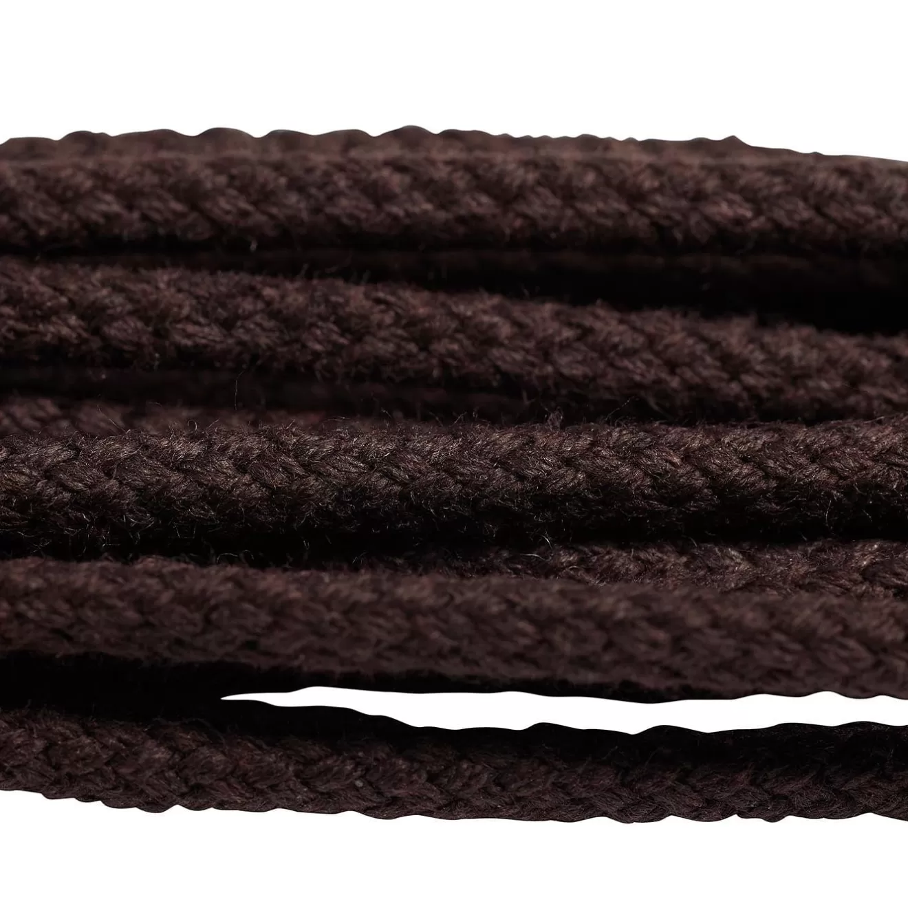 Laces | Crockett & Jones Dark Brown Braided Laces - 70cm