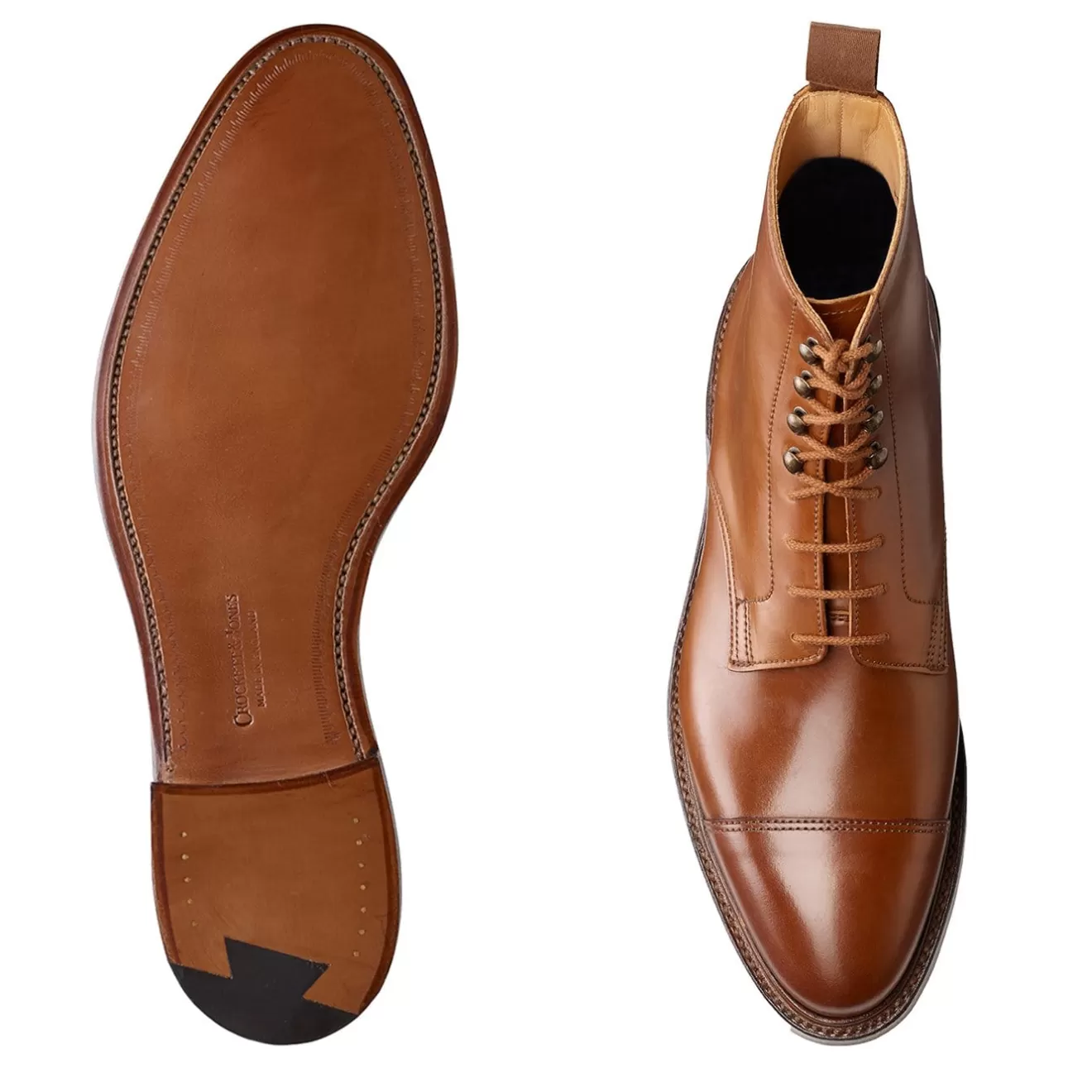 Shell Cordovan | Derby Boots | Crockett & Jones Harlech