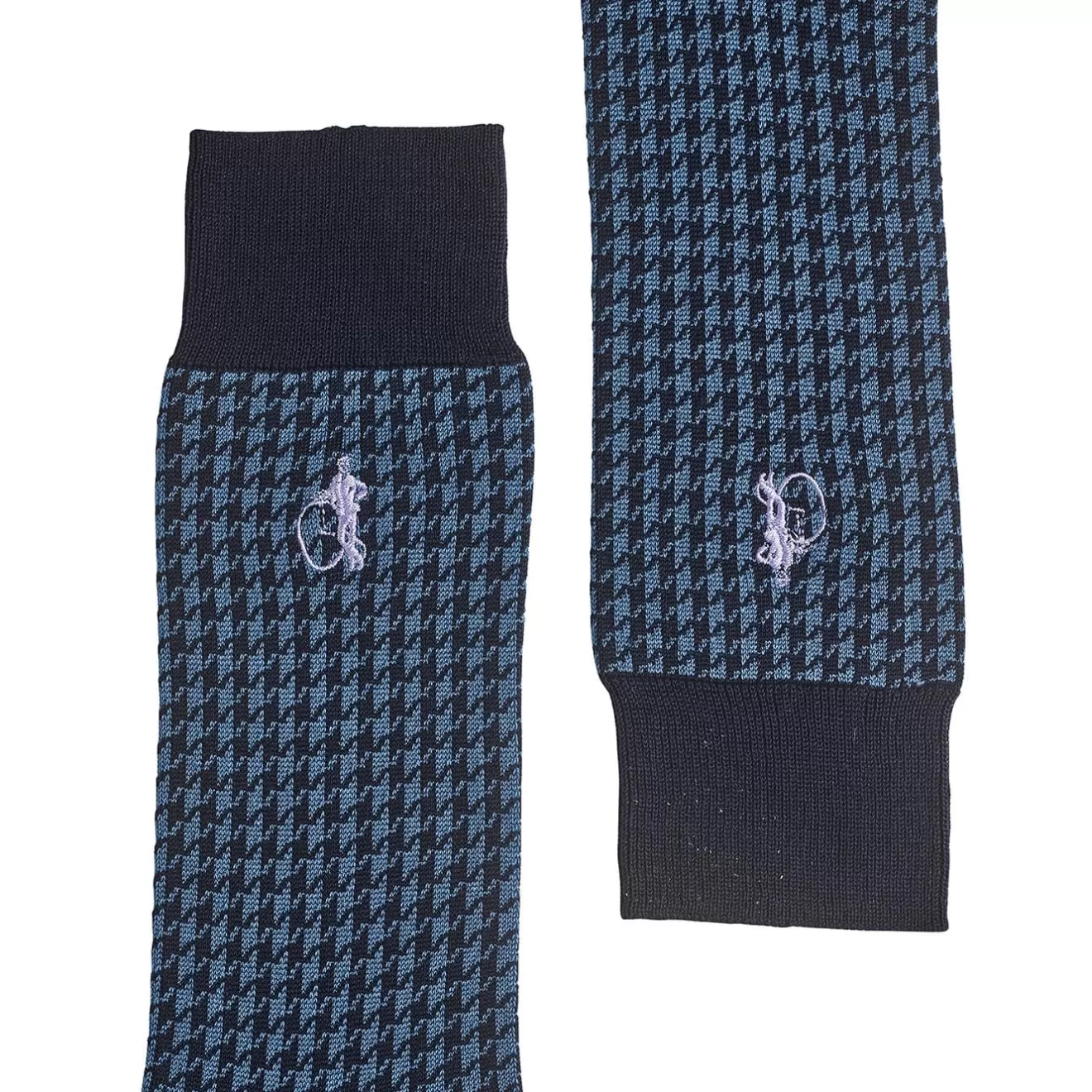 Socks | Crockett & Jones Houndstooth Socks