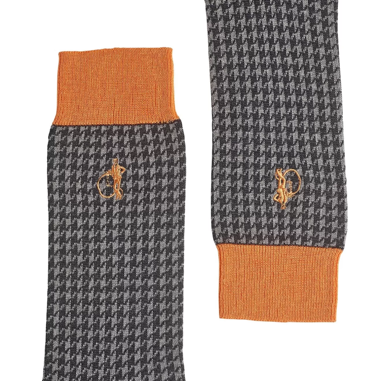 Socks | Crockett & Jones Houndstooth Socks