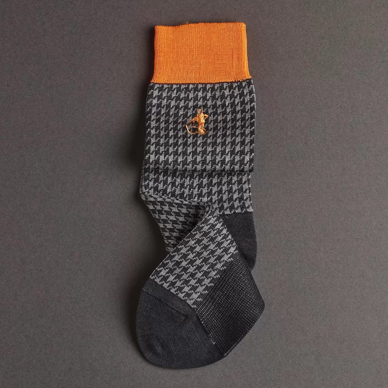 Socks | Crockett & Jones Houndstooth Socks