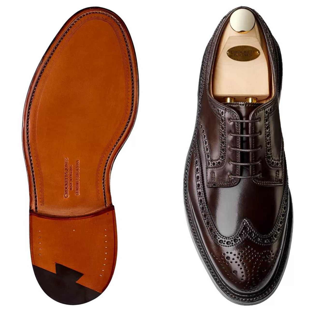 Shell Cordovan | Derbys | Crockett & Jones Pembroke