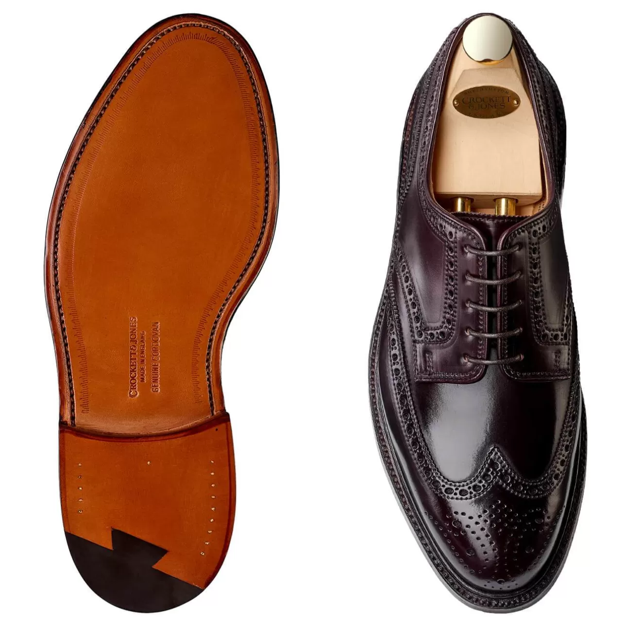 Shell Cordovan | Derbys | Crockett & Jones Pembroke