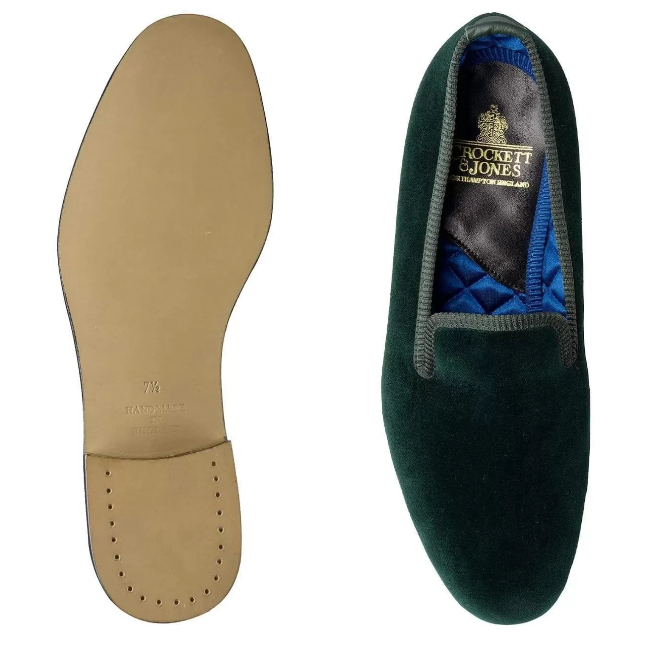 Main Collection | Velvet Slippers | Crockett & Jones Plain Albert