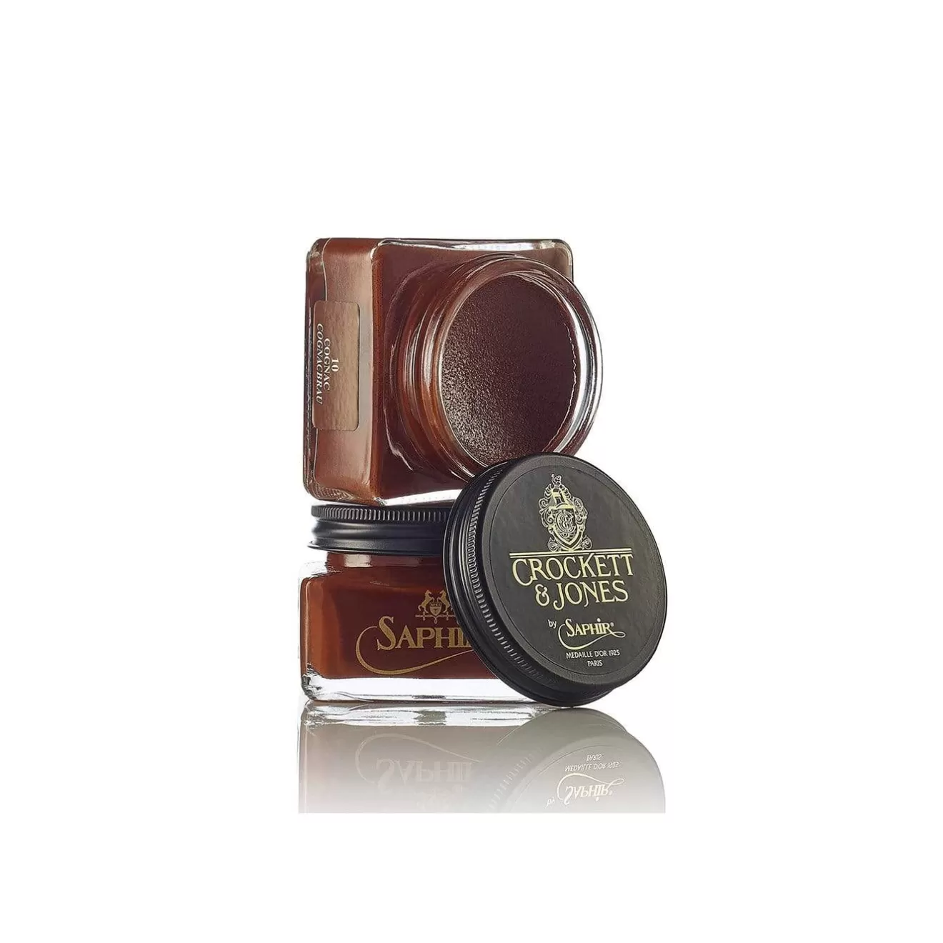 Saphir Medaille D'Or | Crockett & Jones Pommadier Shoe Cream - Cognac(10) 75ml