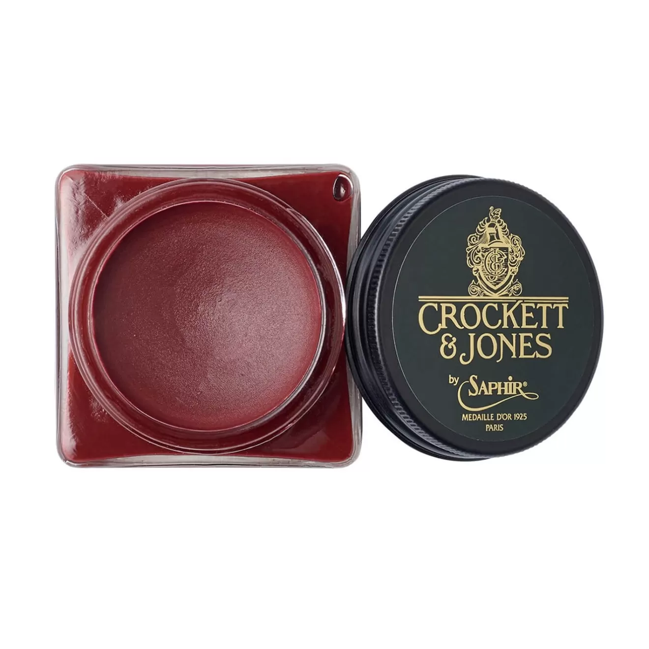 Saphir Medaille D'Or | Crockett & Jones Pommadier Shoe Cream - Mahogany(09) 75ml