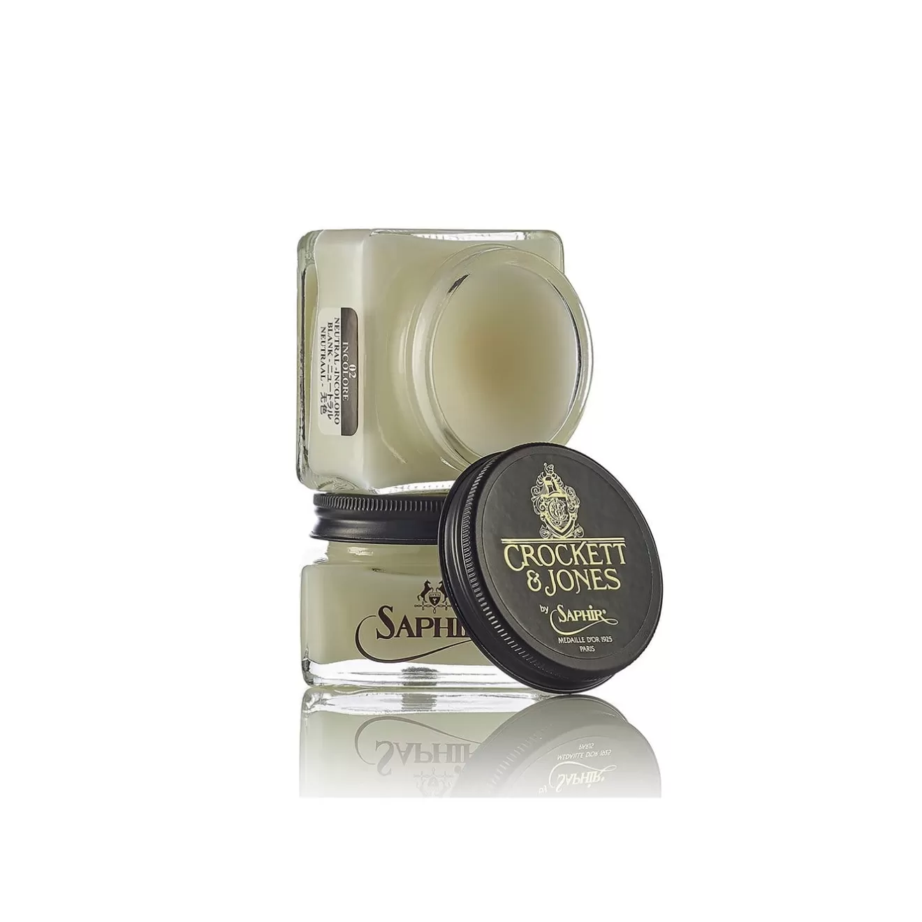 Saphir Medaille D'Or | Crockett & Jones Pommadier Shoe Cream - Neutral(02) 75ml