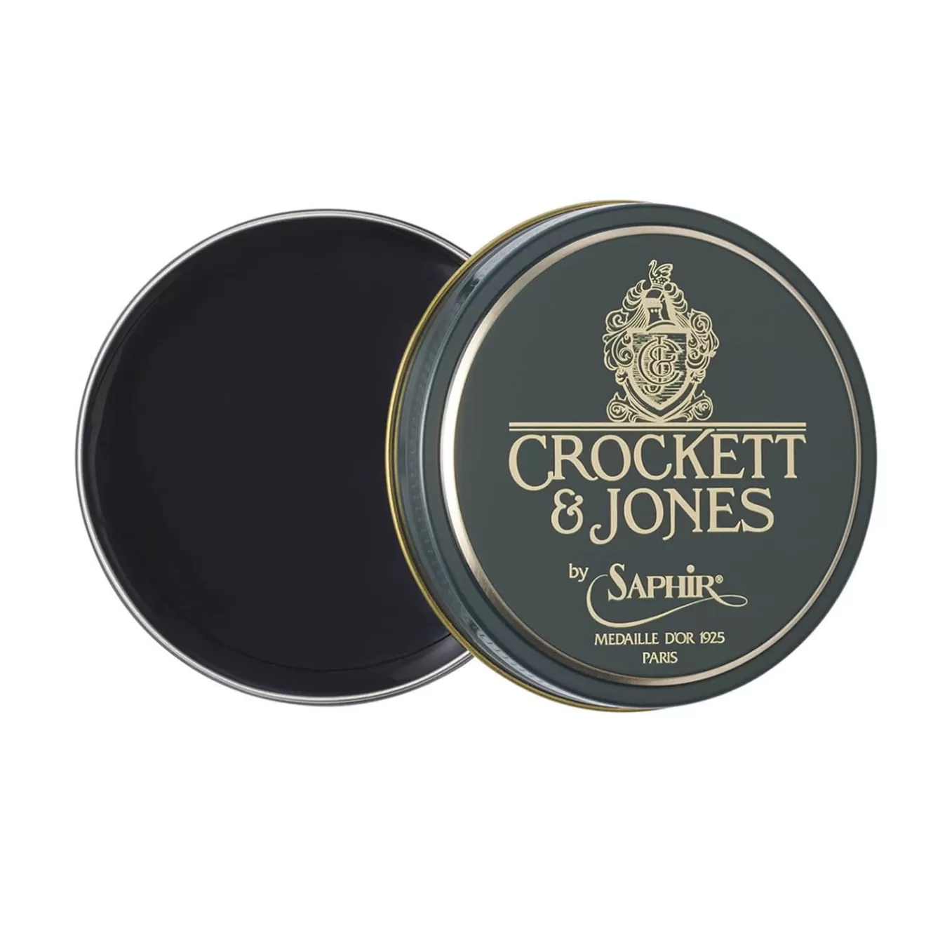 Saphir Medaille D'Or | Crockett & Jones Pâte De Luxe Shoe Polish - Black(01) 50ml