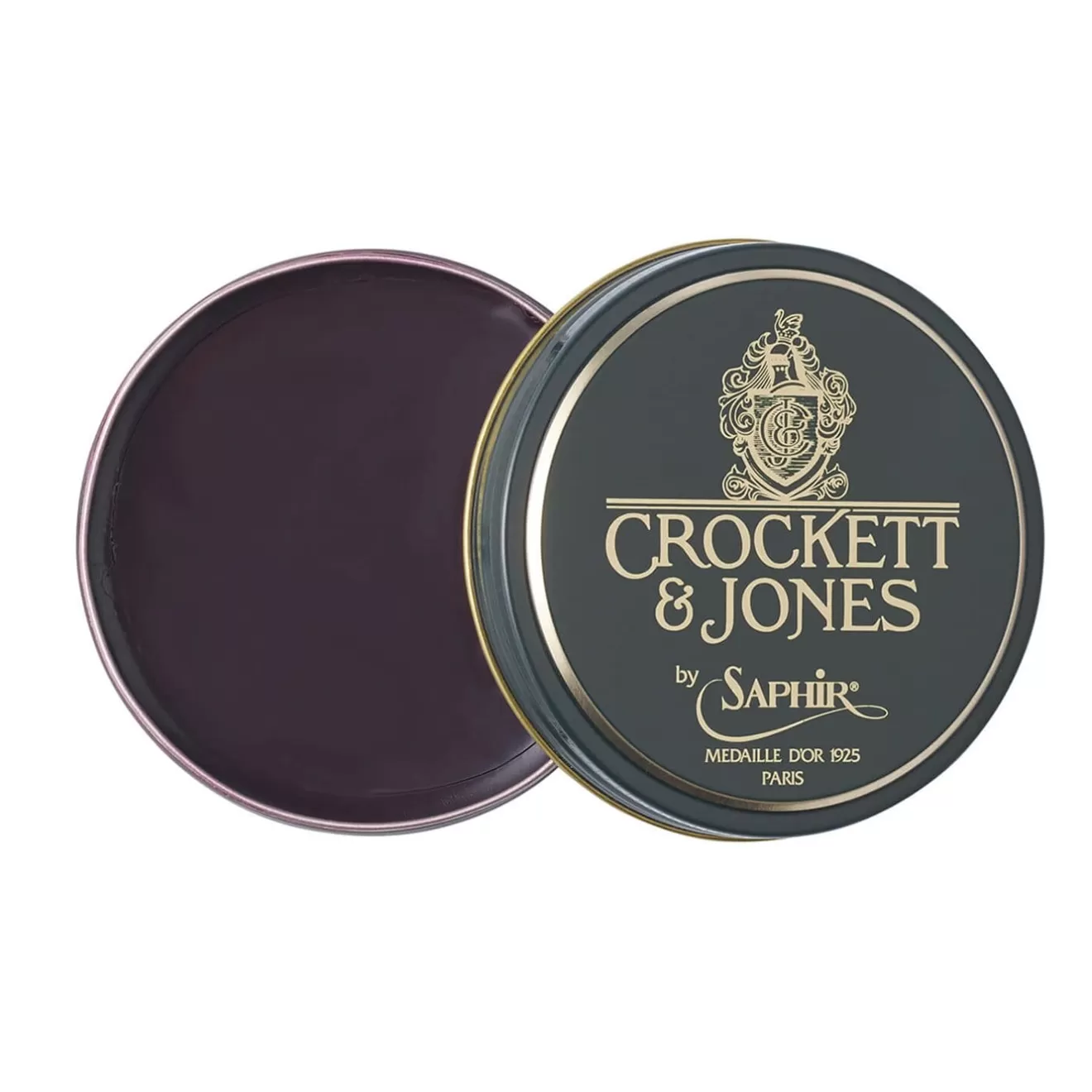 Saphir Medaille D'Or | Crockett & Jones Pâte De Luxe Shoe Polish - Burgundy(08) 50ml