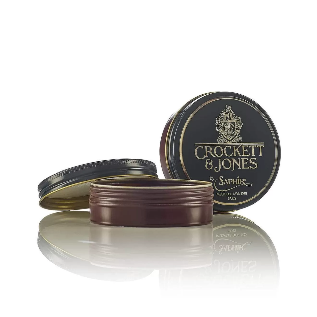 Saphir Medaille D'Or | Crockett & Jones Pâte De Luxe Shoe Polish - Mid-Brown(37) 50ml