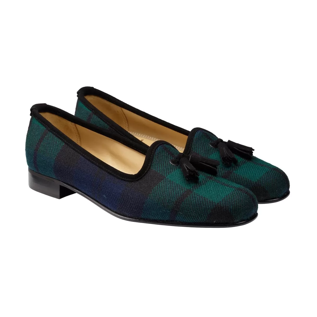 Women's Collection | Velvet Slippers | Crockett & Jones Pump