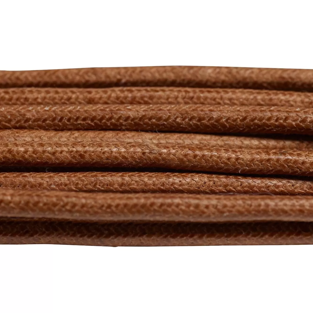 Laces | Crockett & Jones Tan Wax Laces - 70cm